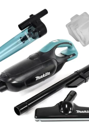 Soldes Makita DCL 182 ZB Aspirateur sans fil 18 V noir + 1x séparateur cyclone + 2x sacs filtrants en non-tissé - sans batterie, sans chargeur