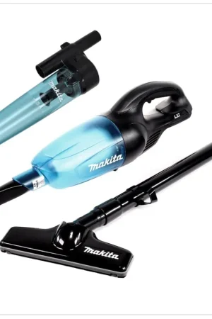 Top Vente Makita DCL 180 ZB Aspirateur sans fil 18 V - noir + 1x Collecteur Cyclone noir sans mécanisme - sans batterie, sans chargeur