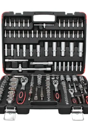Offre Du Jour BGS technic Jeu de Clés à douille - 172 pièces. ( 2283 ) Entraînement 6,3 mm ( 1/4" ) 10 mm ( 3/8" ) 12,5 mm ( 1/2" )