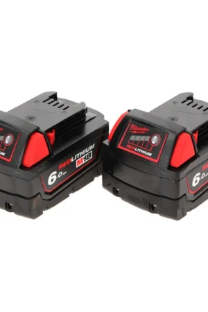 Commander Vite Milwaukee M18 B6 Set de batteries 2x 6,0 Ah / 6000 mAh 18V (2x 4932451244)