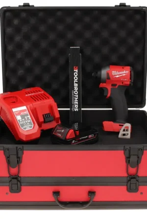 Meilleur Prix Milwaukee M18 FID2-201FC TX Visseuse à choc sans fil 1/4" 226 Nm 18V + 1x Batterie 2,0Ah + Chargeur + Mètre pliant + Coffret TX