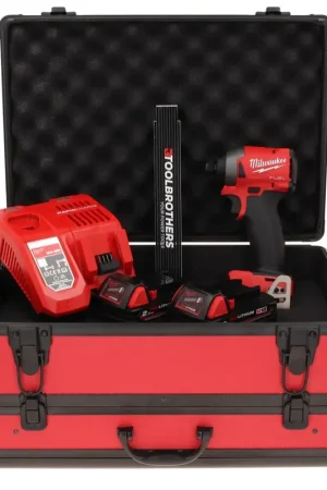 Clé à chocs sans fil Milwaukee M18 FID2-202FC TX 18 V 1/4" 226 Nm + 2x batteries 2,0 Ah + chargeur + mètre pliant + coffret TX Bon Plan