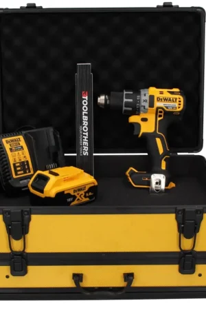 Perceuse-visseuse sans fil DeWalt DCD 791 P1 TX 18 V 70 Nm sans balais + 1x batterie 5,0 Ah + chargeur + mètre pliant + coffret TX Commander Maintenant