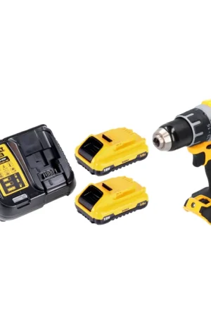 Perceuse-visseuse sans fil DeWalt DCD 791 L2 18 V 70 Nm sans balais + 2 batteries 3,0 Ah + chargeur Authentique
