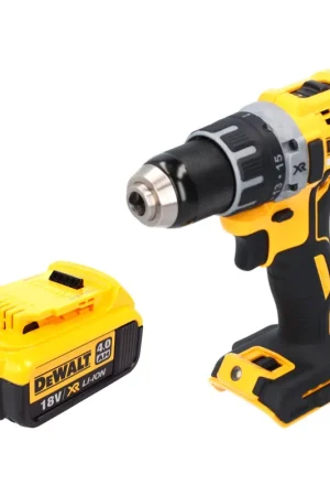 Remise Perceuse-visseuse sans fil DeWalt DCD 791 N 18 V 70 Nm Brushless + 1 batterie 4,0 Ah - sans chargeur