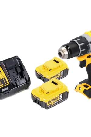 Vente Directe Perceuse-visseuse sans fil DeWalt DCD 791 P2 18 V 70 Nm Brushless + 2 batteries 5,0 Ah + chargeur