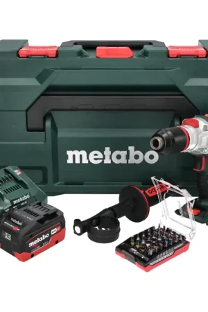 Super Prix Metabo SB 18 LTX BL I Perceuse à percussion sans fil 130 Nm 18 V Brushless + 1x Batterie 5,5 Ah + Chargeur + Coffret metaBOX + Set d'embouts 32 pcs.