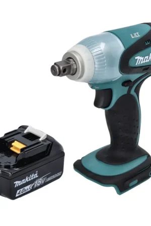 Makita DTW 251 M1 Clé à choc sans fil 18 V 230 Nm 1/2" + 1x batterie 4,0 Ah - sans chargeur Expédition Rapide