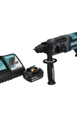 Satisfait Ou Remboursé Makita DHR 241 RT1 Perforateur sans fil 18 V 2,0 J SDS plus + 1x Batterie 5,0 Ah + Chargeur
