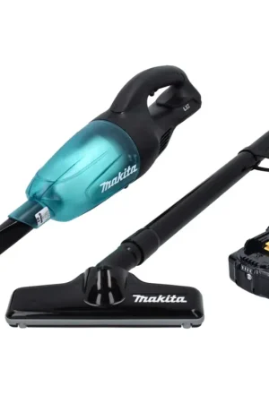 Must-Have Makita DCL 180 F1 B Aspirateur sans fil 18 V - noir + 1x Batterie 3,0 Ah - sans chargeur