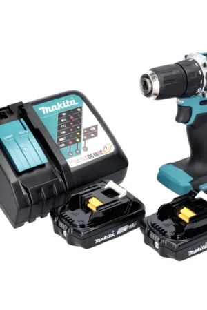 Commande En Gros Makita DDF 487 RA Perceuse-visseuse sans fil 18 V 40 Nm Brushless + 2x batterie 2,0 Ah + chargeur