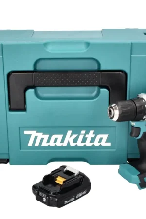 Retour Gratuit Makita DDF 487 A1J Perceuse-visseuse sans fil 18 V 40 Nm Brushless + 1x batterie 2,0 Ah + Makpac - sans chargeur