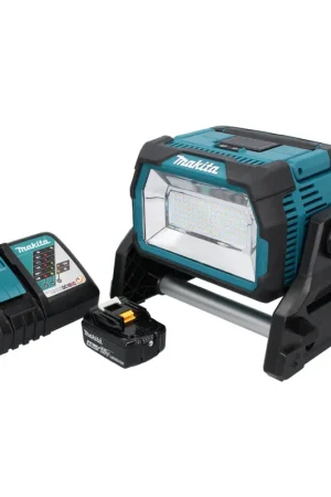 Makita DML 809 RM1 Projecteur de chantier LED sans fil 18 V 10000 lm + 1x batterie 4,0 Ah + chargeur Solde