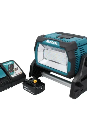 Makita DML 809 RT1 Projecteur de chantier LED sans fil 18 V 10000 lm + 1x batterie 5,0 Ah + chargeur Acheter En Ligne