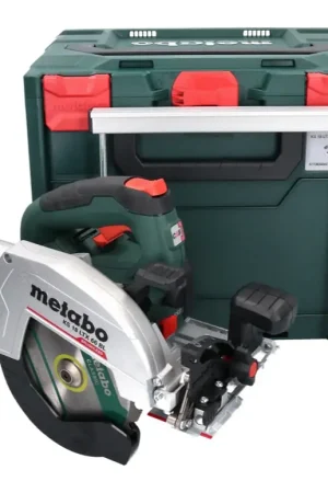 Produit De Marque Metabo KS 18 LTX 66 BL Scie circulaire sans fil 18 V 165 mm (611866840) + Coffret metaBOX - sans batterie, sans chargeur