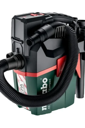 Expédié Aujourd'hui Metabo AS 18 HEPA PC Compact Aspirateur sans fil 18 V 6 l eau et poussière avec fonction soufflage (602029850) - sans batterie, sans chargeur