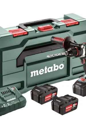 Prix Promo Metabo BS 18 LTX Perceuse-visseuse sans fil 18 V 110 Nm (602191960) + 3x Batteries rechargeables 4.0 Ah + Chargeur + Coffret metaBOX