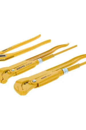 REMS Catch Set S 1'' S 1 1/2'' W 240 Clé à pipe et pince multiprise (116X01 R) DIN 5234 ISO 8976 Meilleure Vente
