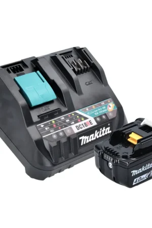 Makita Power Source Kit 18 V avec 1x BL 1840 B batterie 4,0 Ah ( 197265-4 ) + DC 18 RE Multi chargeur rapide ( 198720-9 ) Top Vente
