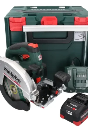 Prix Choc Metabo KS 18 LTX 66 BL Scie circulaire portative sans fil 18 V 165 mm + 1x batterie 5,5 Ah + chargeur + metaBOX