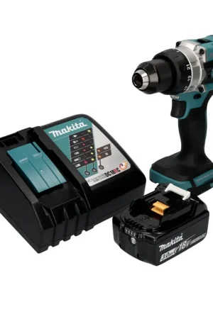 Vente Flash Makita DDF 486 RF1 Perceuse-visseuse sans fil 18 V 130 Nm Brushless + 1x batterie 3,0 Ah + chargeur