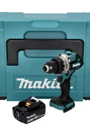 Petit Prix Makita DDF 486 F1J Perceuse-visseuse sans fil 18 V 130 Nm Brushless + 1x batterie 3,0 Ah + Makpac - sans chargeur