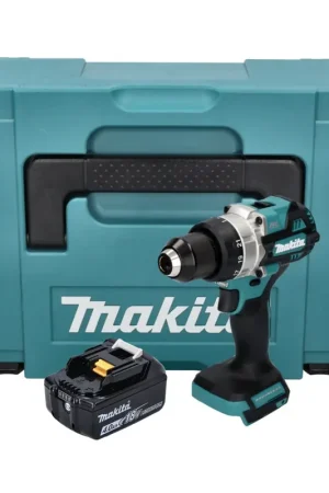 Makita DDF 486 M1J Perceuse-visseuse sans fil 18 V 130 Nm Brushless + 1x batterie 4,0 Ah + Makpac - sans chargeur Top Vente