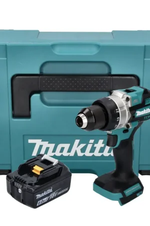 Retour Gratuit Makita DDF 486 G1J Perceuse-visseuse sans fil 18 V 130 Nm Brushless + 1x batterie 6,0 Ah + Makpac - sans chargeur