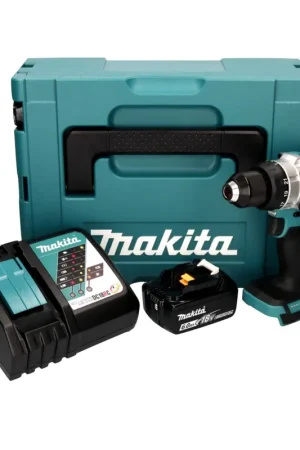 Makita DDF 486 RG1J Perceuse-visseuse sans fil 18 V 130 Nm Brushless + 1x batterie 6,0 Ah + chargeur + Makpac Offre Du Jour