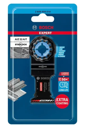 Produit De Marque Bosch EXPERT AIZ 32 AIT Lames de scie plongeante en métal Starlock 32 x 40 mm - 10 pièces