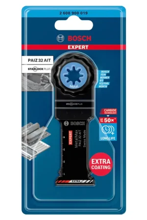 Bosch EXPERT Lames de scie plongeante PAIZ 32 AIT Starlock Plus 32 x 50 mm - 1 pièce (2608900119) Pas Cher