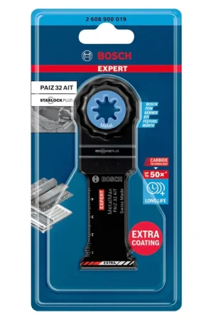 Bosch EXPERT Lame de scie plongeante PAIZ 32 AIT Starlock Plus 32 x 50 mm - 10 pièces (2608900020) Bon Plan