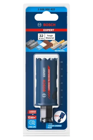 EXPERT Tough Scie cloche Bosch Material 32 x 60 mm Carbide (2608900422) Universel Authentique