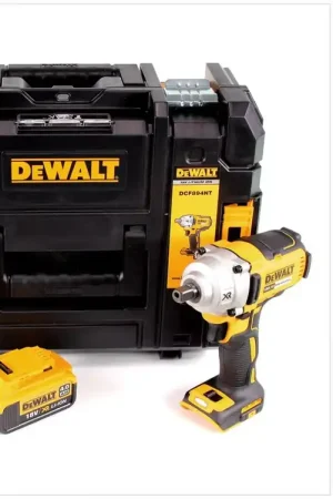 DeWalt DCF 894 NT Visseuse à chocs sans fil 18V 1/2" Brushless + 1x Batterie 4,0Ah + Coffret de transport TSTAK - sans chargeur Acheter Direct
