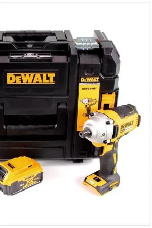 Satisfait Ou Remboursé DeWalt DCF 894 NT Visseuse à chocs sans fil 18V 1/2" Brushless + 1x Batterie 5,0Ah + Coffret de transport TSTAK - sans chargeur