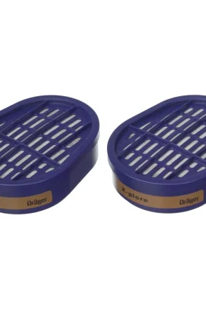 Bon Plan Dräger X-plore A2 Filtre à gaz, 2 pièces de Filtre à baïonnette pour X-plore 3300, 3500, 5500 (6738873)