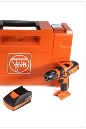 FEIN ASCM 18 QSW Perceuse-Visseuse sans fil Brushless 18V + 1x Batterie 2,5Ah + 1x Coffret - sans Chargeur Promotion Saisonnière