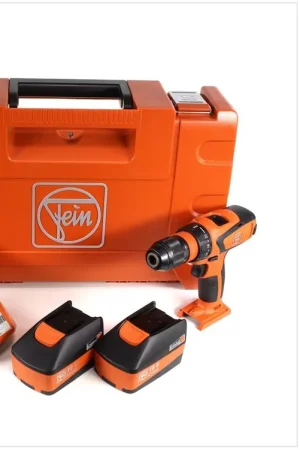Marque FEIN ASCM 18 QSW perceuse-visseuse sans fil 18 V sans balais en coffret + 2 batteries 5,0 Ah + chargeur