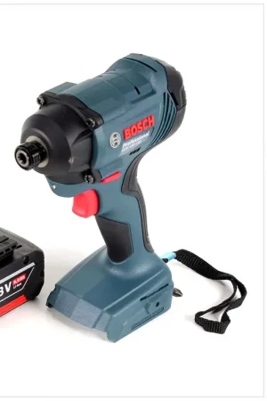 Clé à chocs rotative sans fil Bosch GDR 18 V-160 18V 1/4" + 1x batterie 6,0Ah + insert - sans L-Boxx, sans chargeur Certifié