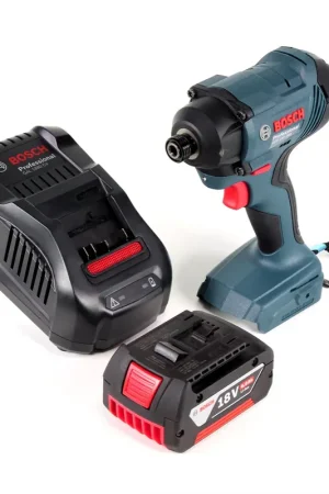 Clé à chocs rotative sans fil Bosch GDR 18 V-160 18V 1/4" + 1x batterie 6,0Ah + chargeur + insert - sans L-Boxx Soldes
