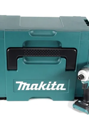 Prix Choc Makita DTD 170 ZJ Perceuse-visseuse à percussion sans fil 1/4" 18 V Li-Ion Solo Brushless + Coffret MakPac - sans Batterie, sans Chargeur