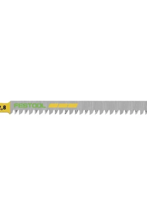 Prix Cassé Festool S 75/2,8/40 WOOD Straight Cut Lame de scie sauteuse 40 pièces. ( 2x 204261 ) dents japonaises extrêmement tranchantes, acier HCSl