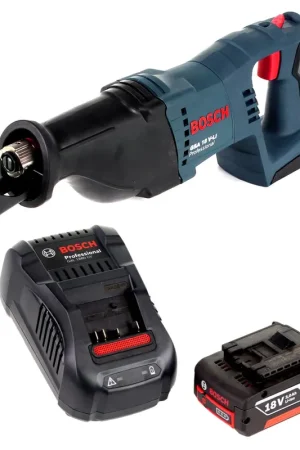 Bosch GSA 18 V-Li Scie sabre sans fil 18V + 1x Batterie 3,0Ah + 1x Chargeur Promotion Saisonnière