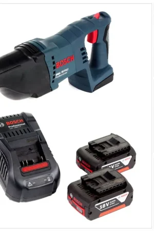 Soldes Bosch GSA 18 V-Li Scie Sabre sans fil 18V + 2x Batteries 3,0Ah + 1x Chargeur