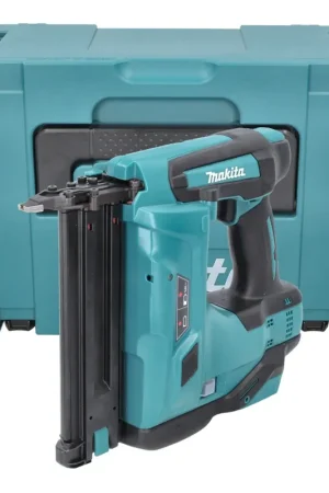 Certifié Makita DBN 500 ZJ Cloueur pneumatique sans fil 15-50 mm 90° 18 V + Coffret MakPac - sans batterie - sans chargeur
