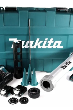 Makita CG 100 DSYEX Pistolet cartouche sans fil + 2x Batteries 1,5 Ah + Chargeur + Coffret de transport pour cartouches de 310 ml et Ensacheuse de 600 ml Achetez Aujourd'hui