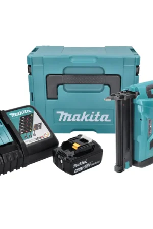Makita DBN 500 RG1J Cloueur sans fil 18 V - 15-50 mm + 1x Batterie 6,0 Ah + Chargeur + Makpac Livraison Express
