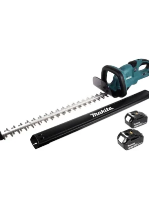 Commande En Gros Taille-haie à batterie Makita DUH 651 M 36V (2x18V) 65cm XPT Silent avec 2x batterie 4,0 Ah - sans chargeur