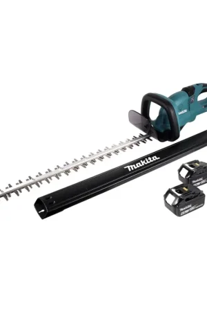 Taille-haie sur batterie Makita DUH 651 G 36V (2x18V) 65cm XPT Silent avec 2x batterie 6,0 Ah - sans chargeur Dernier Modèle