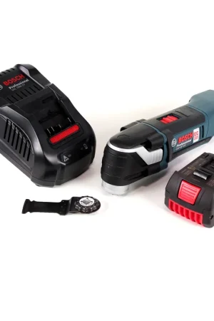 Bosch GOP 18 V-EC Découpeur ponceur sans fil 18V Multicutter OIS / Starlock + 1x Batterie 3,0Ah + Chargeur Bon Marché
